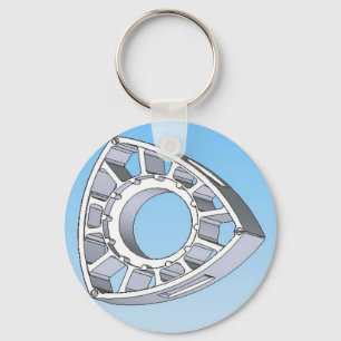 Wankel Rotor Keychain