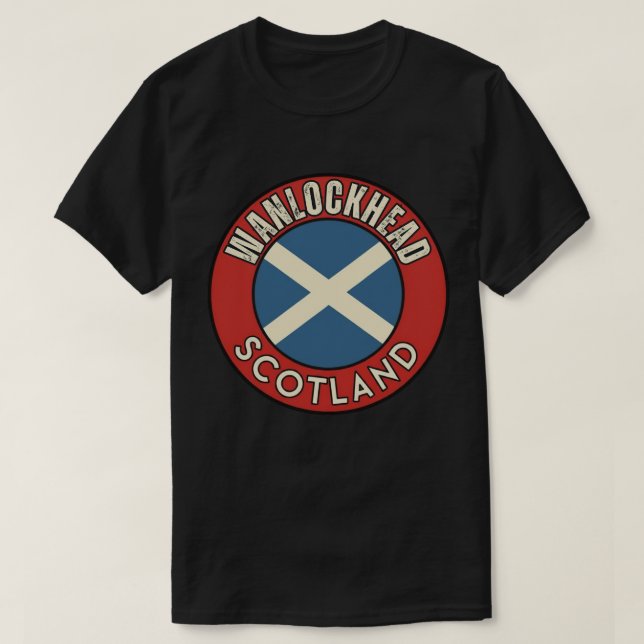 Wanlockhead, Scotland T-Shirt (Design Front)
