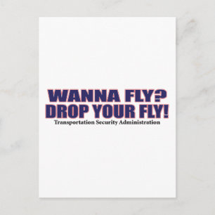 Wanna-Fly Postcard