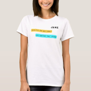 "Wanna hit the gym today?" Women's T-Shirt