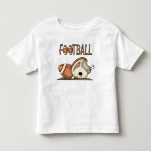 Wanna Play Football! Toddler Fun T-Shirt