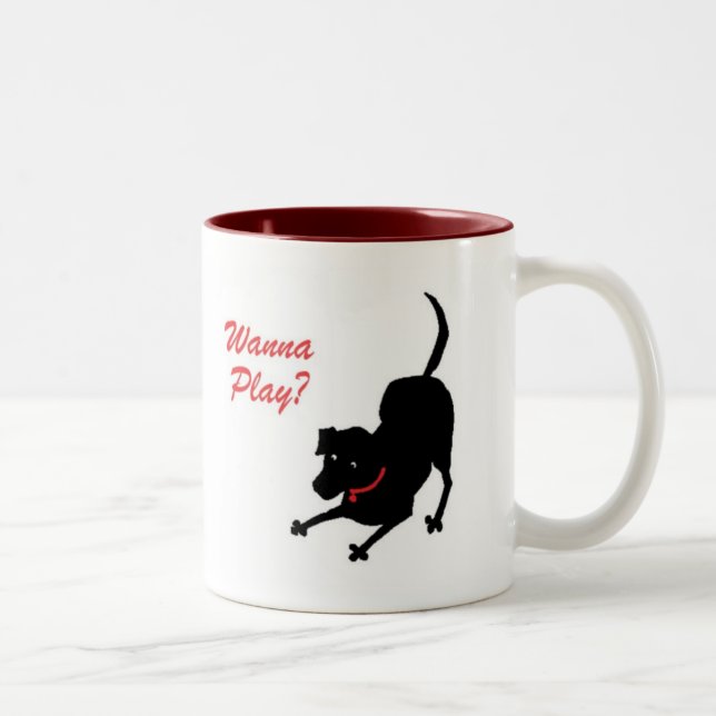 Wanna Play Mug (Right)