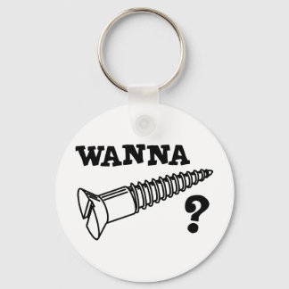 WANNA SCREW KEYCHAIN