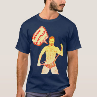 Wanna Wrestle Classic TShirt