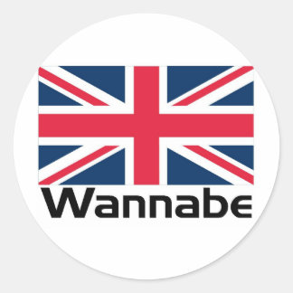 Wannabe - UK Classic Round Sticker