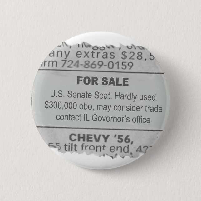 Want Ads - 2 Inch Round Button (Front)