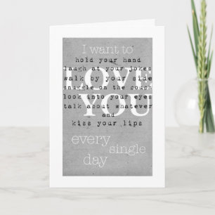 WANT TO LOVE U EVERYDAY/EVERYWAY FOREVER HOLIDAY CARD