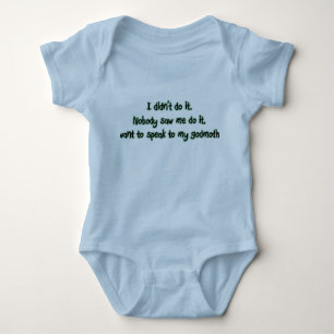 Want to Speak to My Godmother Baby Bodysuit