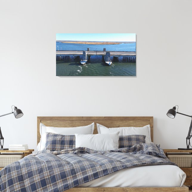Wantagh Parkway Canvas Print (Insitu(Bedroom))