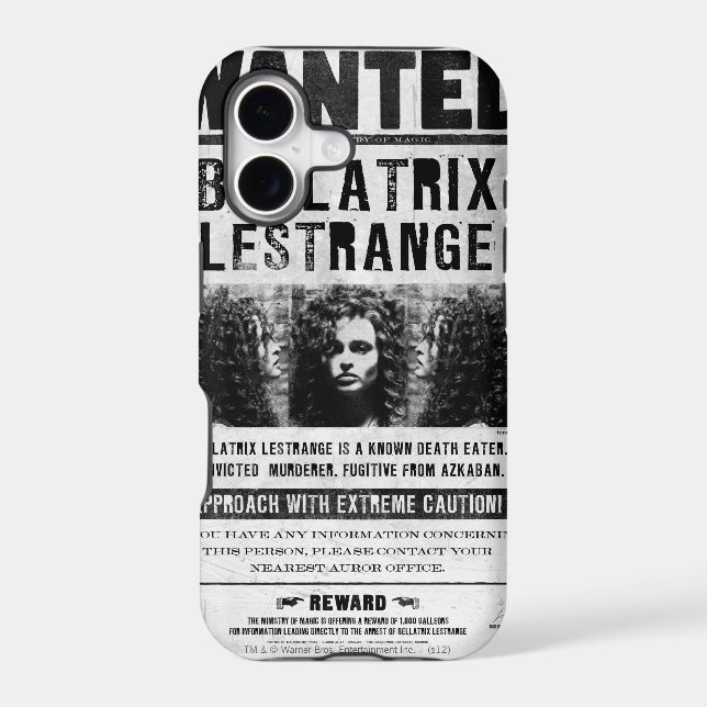 Wanted Bellatriz Lestrange (Back)