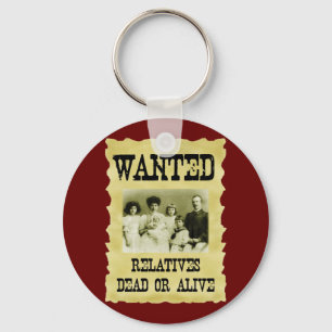 Wanted Poster Keychain