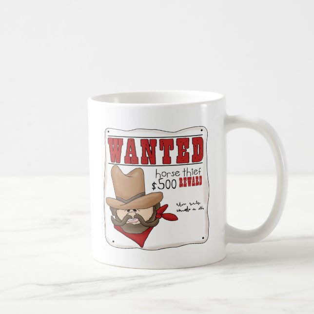 Wanted Poster Mug (Right)