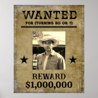 Wanted Poster - photo and you decide the "crime"