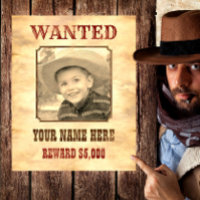 Wanted Poster | Wild West Photo Template