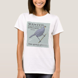 Wanted South Island Kokako T-Shirt