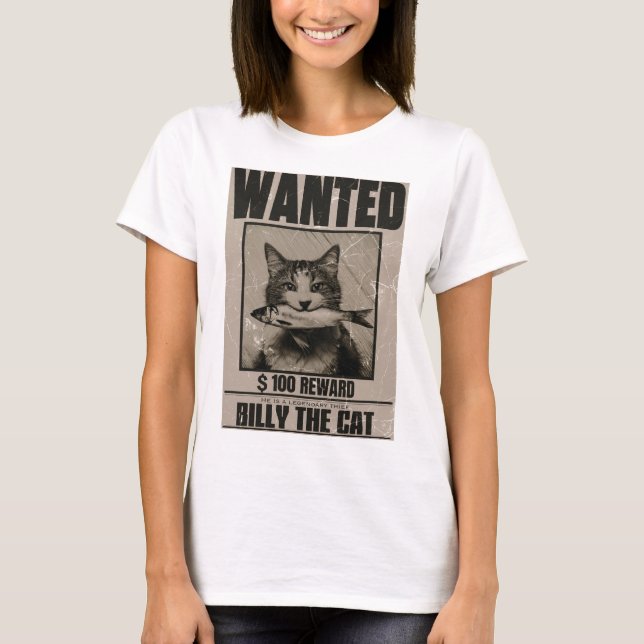 WANTED!  T-Shirt (Front)