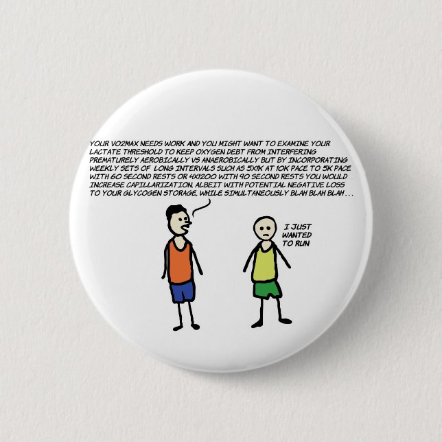 Wanted To Run 2 Inch Round Button (Front)