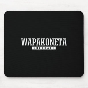 Wapakoneta High School Softll Mouse Pad