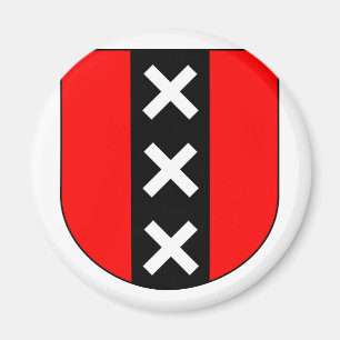 Wapen Amsterdam, Netherlands Magnet