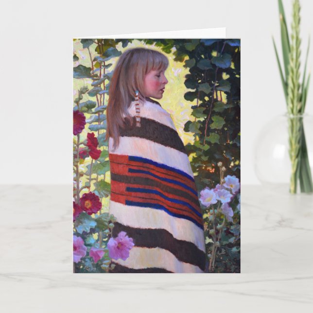 Wapiya Winyan Greeting Card (Front)