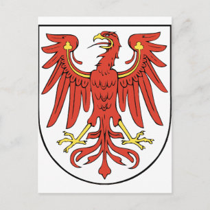 Wappen Brandenburg Postcard