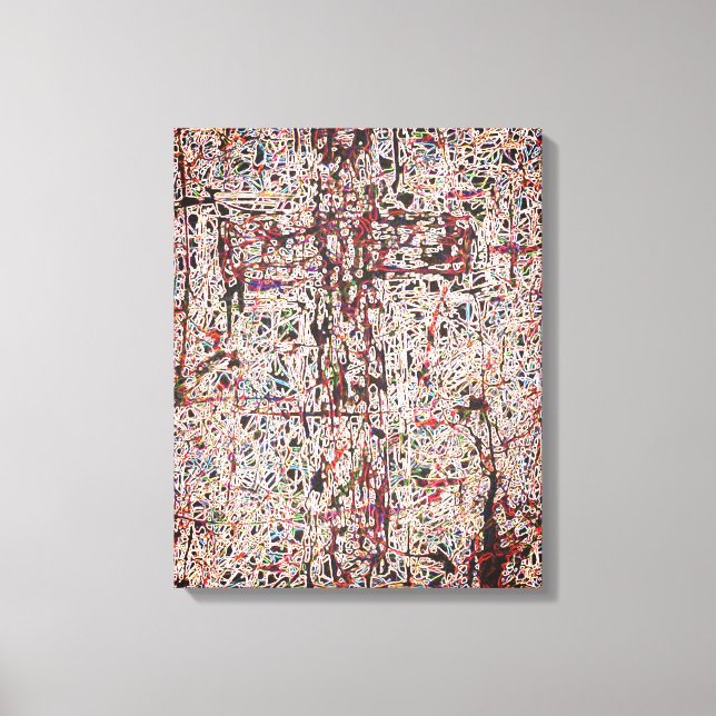 War and peace canvas print (Front)