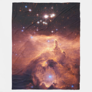 War and Peace Nebula Fleece Blanket