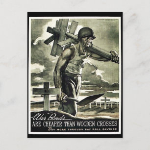 War Bonds Postcard