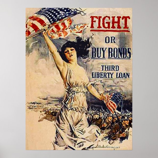 War Bonds Poster (Front)