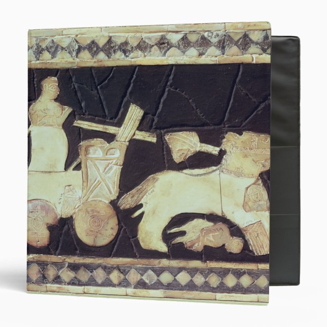 War chariot pulled by two horses, 2800-2300 BC Binder (Front/Inside)