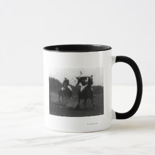 War Department Polo Association Game Photograph Mug