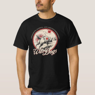 War Dogs - WW2 First Aid Animals Tribute T-Shirt