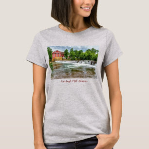 War Eagle Mill And Waterfall 3/4 Sleeve Shirt
