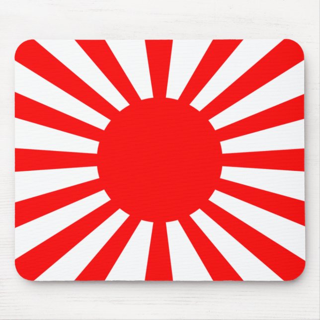 War Flag of the Imperial Japanese Army Mouse Pad (Front)