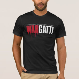 WAR GATTI on BLACK T-Shirt by TOE2TOE