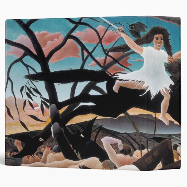 War, Henri Rousseau Binder (Back/Spine)