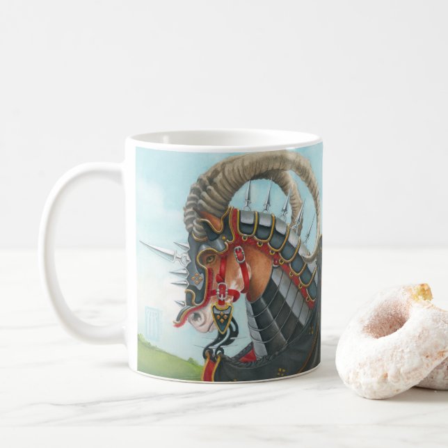 War Horse Coffee Mug (With Donut)