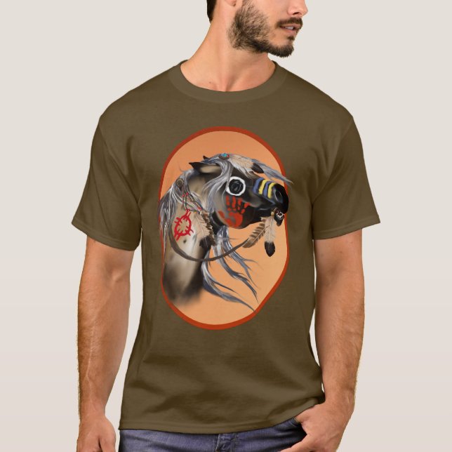 War Horse Framed T-Shirt (Front)