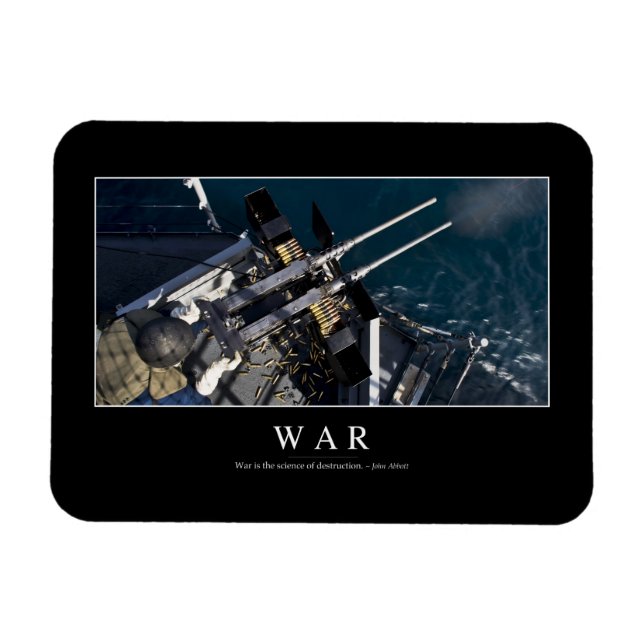 War: Inspirational Quote 3 Magnet (Horizontal)