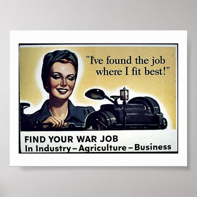 War Jobs Poster (Front)