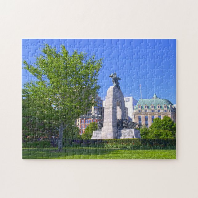 War Monument Ottawa Canada. Jigsaw Puzzle (Horizontal)