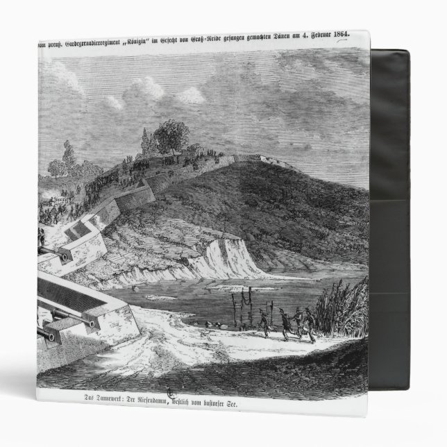 War of Duchies, Danish fortifications Binder (Front/Inside)