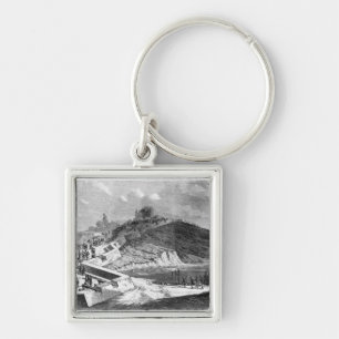 War of Duchies, Danish fortifications Keychain