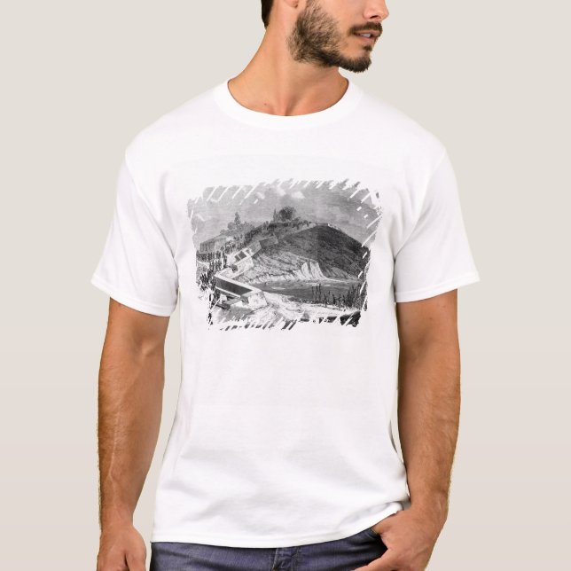 War of Duchies, Danish fortifications T-Shirt (Front)