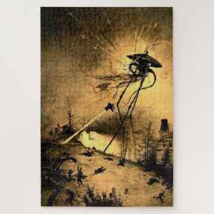 War of the Worlds Alvim Corréa 1906 Jigsaw Puzzle