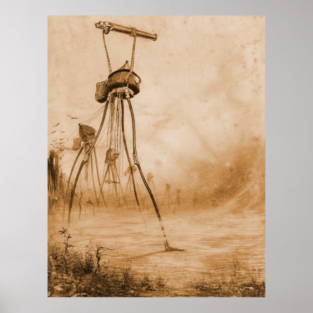 War Of The Worlds Gas Guns Poster (Front)