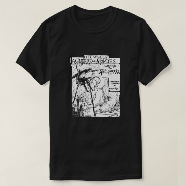 War of the Worlds, H G Wells,  Classic T-Shirt (Design Front)