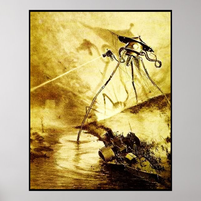 War of the Worlds Tripod - Martian Invasion Poster (Front)