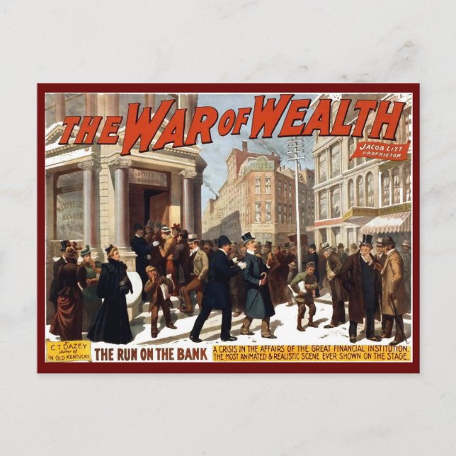 War of Wealth - Postcard (Front)