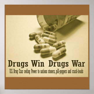 War On Drugs Poster
